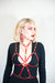 Red vegan leather harness by Smells Like Crime, Co.