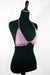 Pink beaded bralette top by Smells Like Crime, Co.